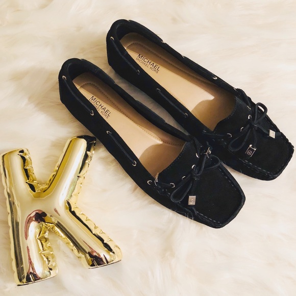 michael kors suede moccasins